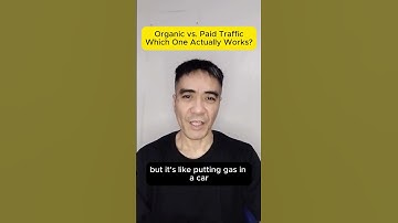 Organic vs. Paid Traffic – Which One Actually Works? 🤔