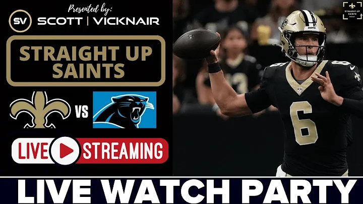 🔴LIVE🔴 Saints vs Carolina Panthers Week 15 Live Reaction & Watch Party | Justin Reid ruled out
