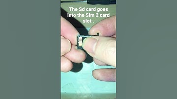 Xiaomi 11 Lite 5G NE, how to install SD memory card.