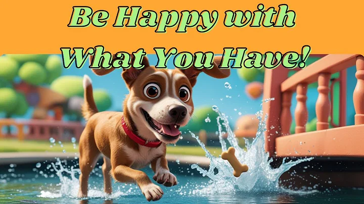 The Dog and His Reflection | A Short Moral Story for Kids