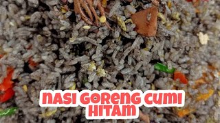 Cara Masak Nasi Goreng Cumi Hitam Praktis & ENAK BANGET! [ASMR Cooking]