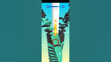 254 to 255 level complete stack ball #shorts