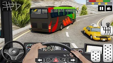 Top 5 Bus Simulator Games For Android 2022&23,24 || Coach Bus Racing Bus Game