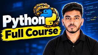 Python Full Course for Beginners | Complete Python Tutorial in Hindi