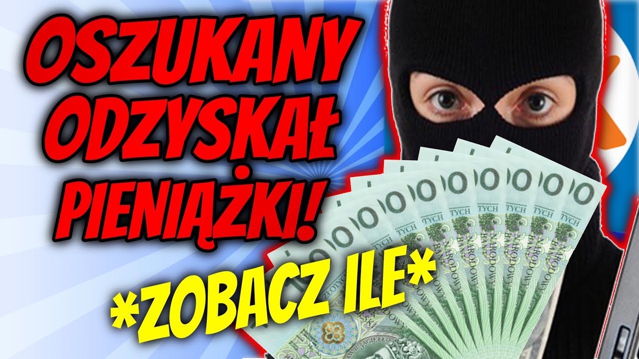 OSZUKIWAŁ NA SWOJE PRAWDZIWE DANE - Postanowił oddać Pieniążki - PROCES OSZUSTA
