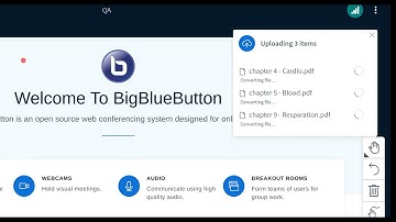 BigBlueButton 2.3: Background Uploading of Presentation
