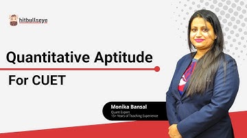 Quantitative Aptitude for CUET | CUET 2022 / CUCET
