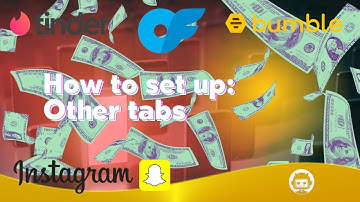 How to set up other tabs. Onimator.com / the tool of the future for OnlyFans