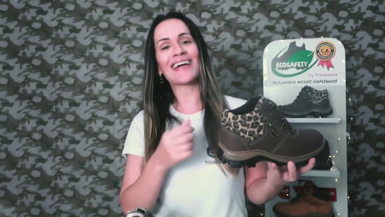 bota feminina ecosafety