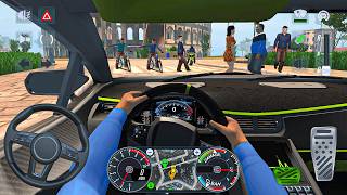 Taxi Cab Driving Simulator: City Lamborghini Aventador SVJ fast taxi sim game - android gameplay screenshot 3