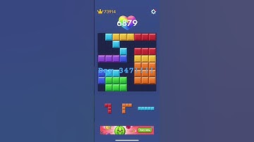 Day 347 playing block blast everyday-#blockblastforever #series #qwwalimusic #vuralshort #motivation