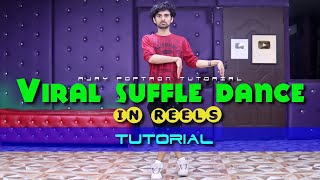 Viral Shuffle Dance on Reels 2021 | How to Shuffle Footwork | Ajay Poptron Tutorial