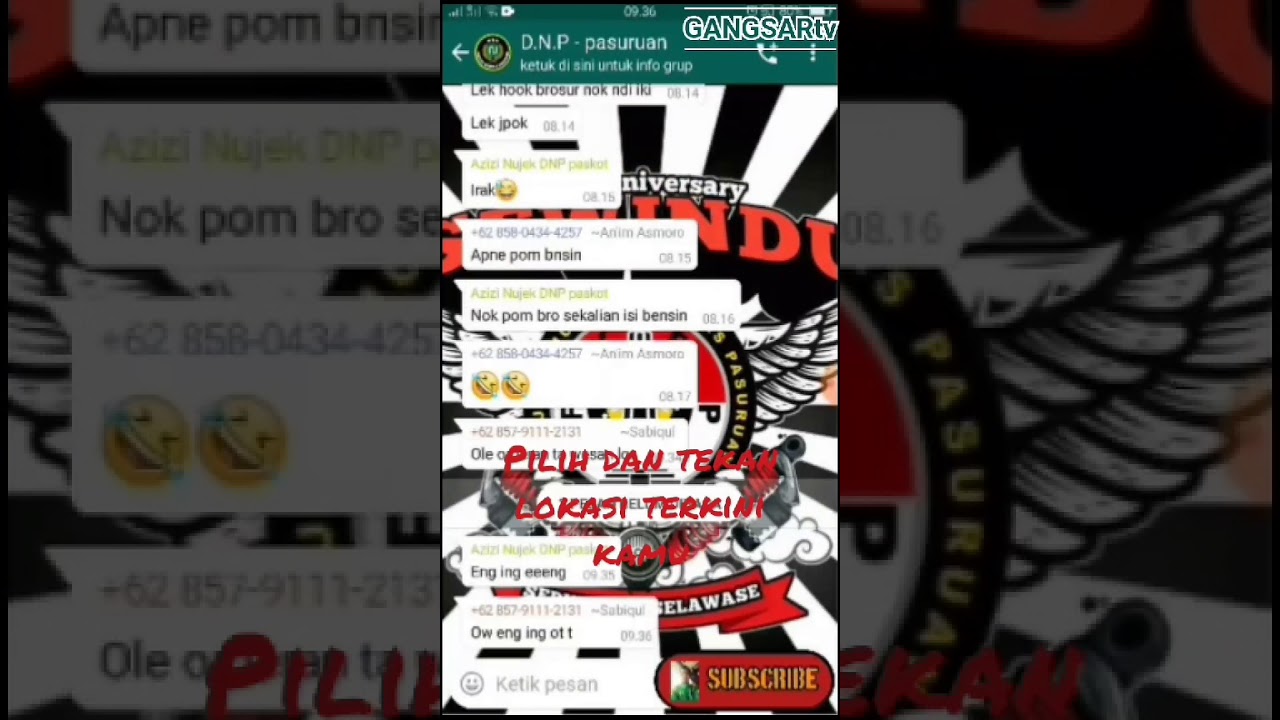 Tutorial cara share lokasi ke teman / grub liwat Whatshaap 