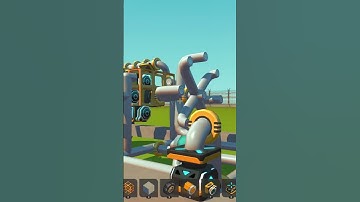V8 Powered Piston Car with Gearing and Clutch in Scrap Mechanic #scrapmechanic #shorts #pistons