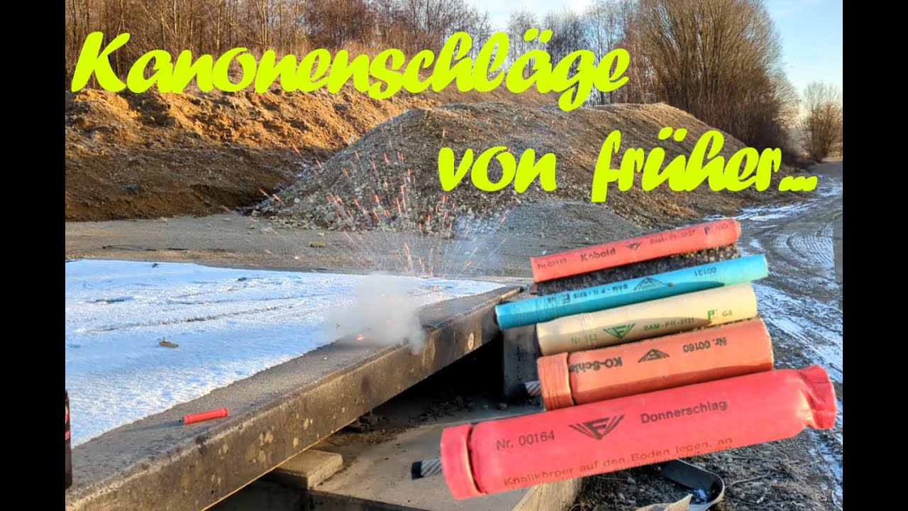 Kanonenschläge von früher... Feistel - Donnerschlag | KO Schlag