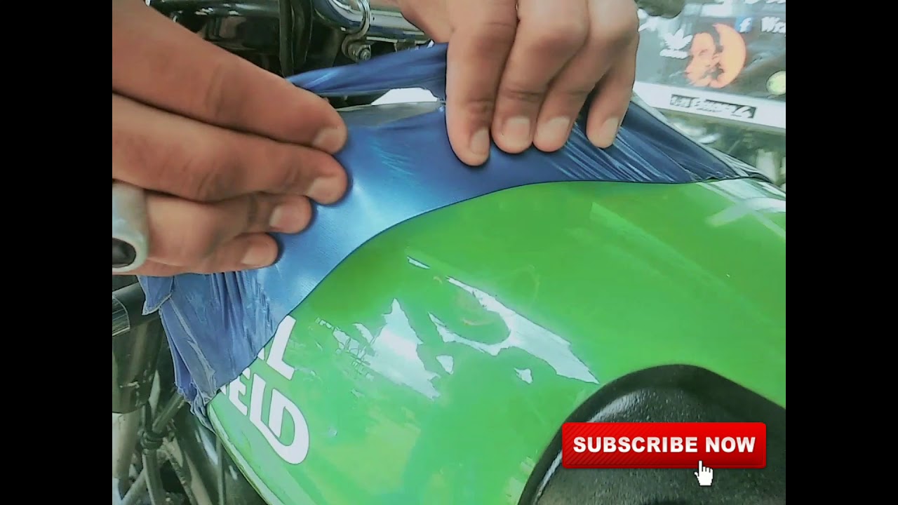 How to remove vinyl wrap from bullet tankMattebluesikar wrap YouTube