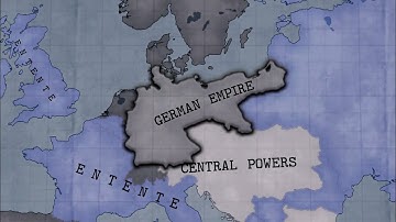 UT German Empire Vs Entente & Central Powers - Hoi4 Timelapse
