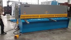 Accurl Hydraulic Guillotine Shear QC12Y- Hydraulic Guillotine Machine 10mm with E21s NC System