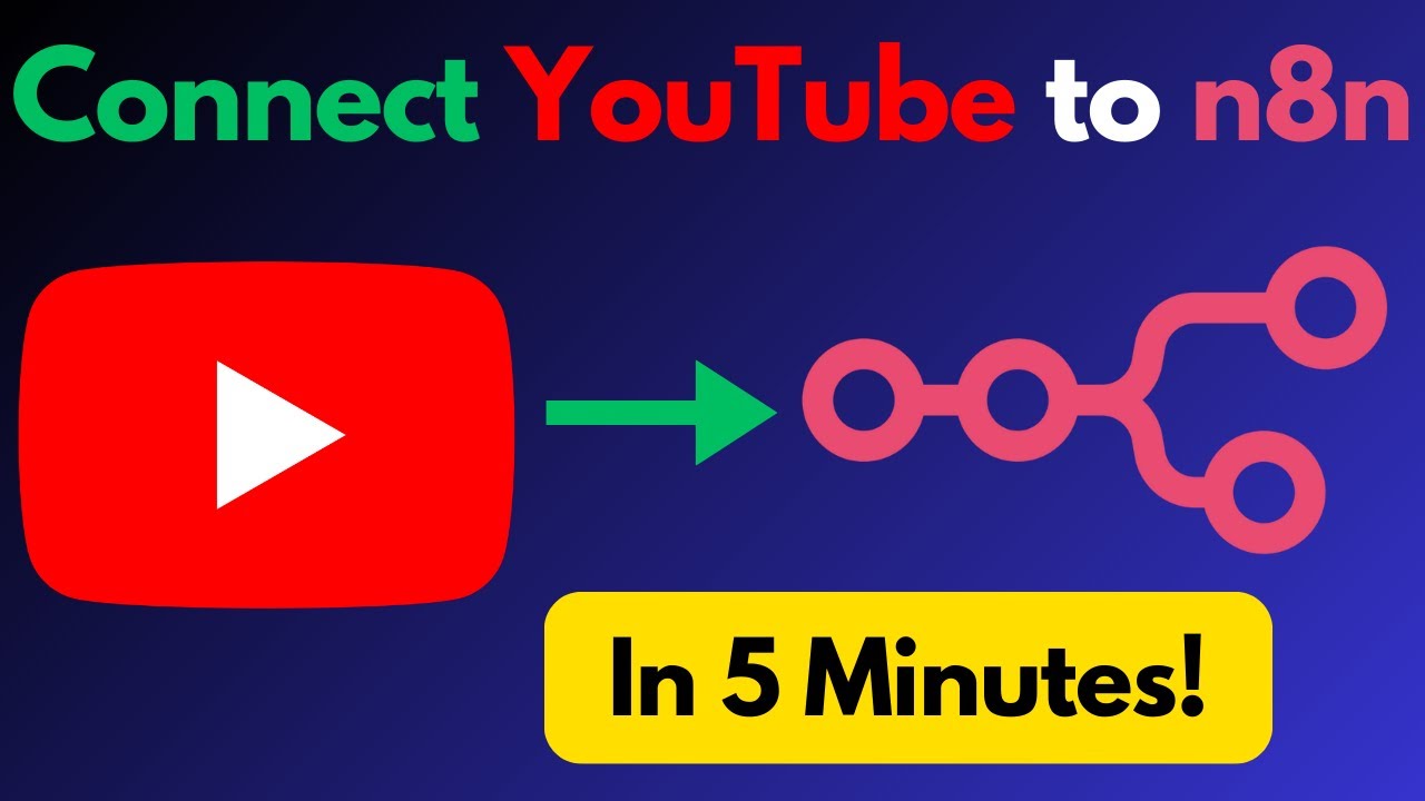 How to Connect YouTube to n8n - YouTube