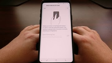 Galaxy S9 & S9+ | Enabling Fingerprint Sensor Gestures