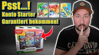 Mit DIESEM Trick bekommst du die KANTO STARTER ⚠️ Pokémon First Partner Illustration Kollektion