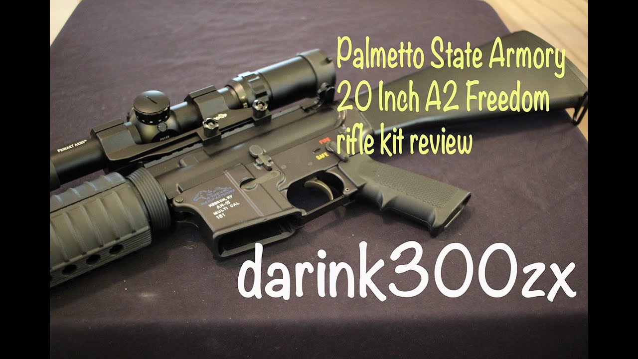 PSA Freedom rifle review YouTube