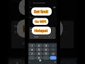 How to Set a Data Limit on Your WiFi Hotspot 📶⚡ | Control Your Usage! #Shorts #ytshorts #tech