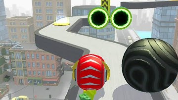 Action Balls: Gyrosphere Race SpeedRun Gameplay Level 1122 to 1123