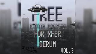 FREE RIDDIM PRESETS VOL.3 (XFER SERUM)