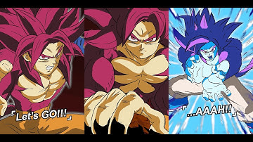 【DBZ Dokkan Battle】LR Super Saiyan 4 Goku (Daima) - INTRO, SUPER ATTACKS, ACTIVE SKILL [Fan Made]