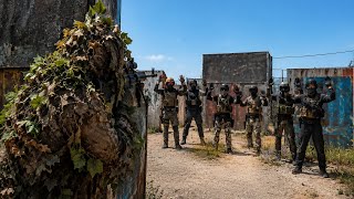 ENTREI na FAVELA de GHILLIE! 😱 Ninguém me viu com a SSX303! (Central Strike Arena) Airsoft Portugal
