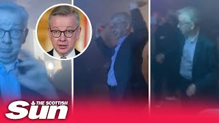 Michael Gove bizarre dance moves at Aberdeen nightclub as he raves after ‘a few shandies'