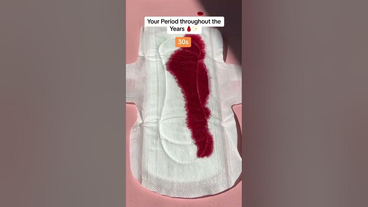 Your period flow will change with your age. Watch to see what your future flow holds🩸🤩 Your period flow will change with your age. Watch to see what your future flow holds🩸🤩