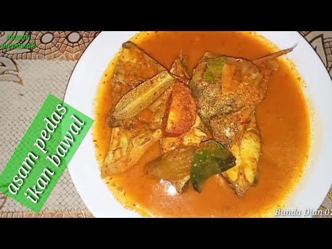 Resep Ikan Bawal Kuah Asam Pedas