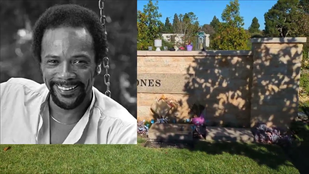 Gravesite of Quincy Jones Hillside Memorial Park Culver City CA 