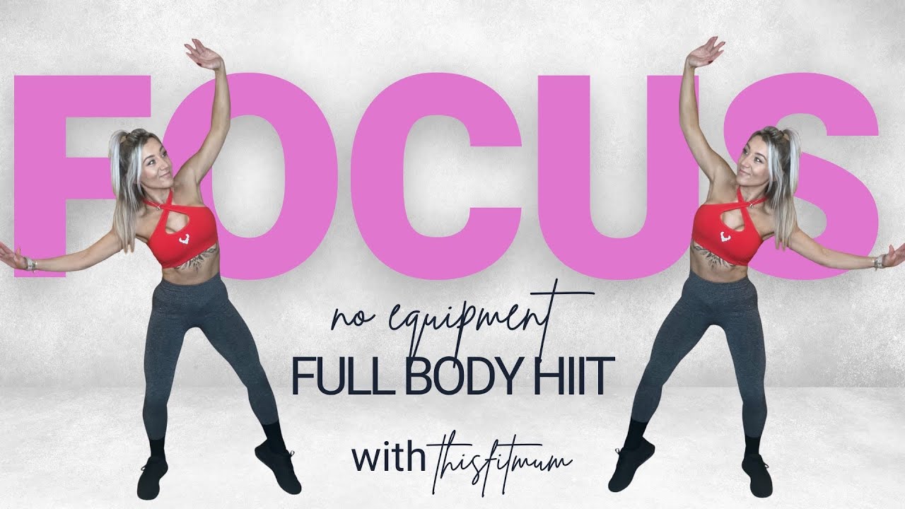 1 HOUR Full Body HIIT - No Equipment - YouTube