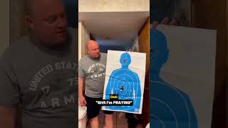 Dad Has An Idea At The Shooting Range...