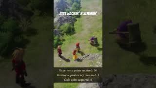 DQ7R is a great hack n slash! #dragonquest #gaming #clips