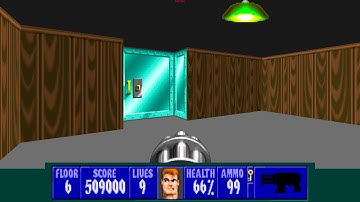Wolfenstein 3D TC for ZDoom - E1L6 - All Secrets - I Am a Death Incarnate