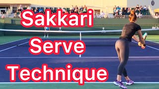 Famous 3 Amazing Tips From The Maria Sakkari Serve (Pro Tennis Technique) Wealth