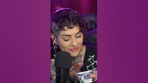 Thumbnail of #asmr #asmreating #asmrmouthsounds #asmryogurteating