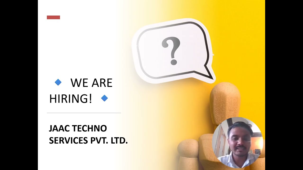 JAAC TECHNO SERVICES PVT. LTD. is Hiring Engineers! 🚀 Build Your Career with Us