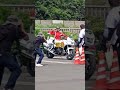 白バイに乗車して敬礼する交通安全大使・元AKB平嶋夏海さん👮♀️🚨、【セーフティ★ライドフェス2026 七里ヶ浜海岸駐車場(神奈川県鎌倉市)】