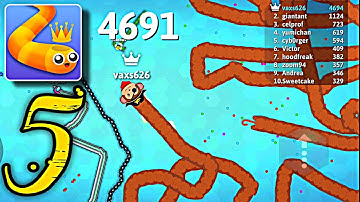 Snake.io 🐍 - Gameplay Walkthrough Part 5 - (iOS, Android)