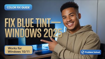 Hoe u een blauw getint scherm in Windows 10/11 kunt repareren (eenvoudige handleiding)