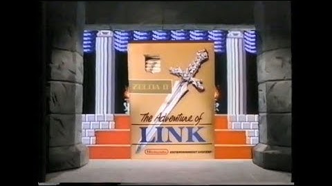Zelda II: The Adventure of Link [NES] Television Commercial