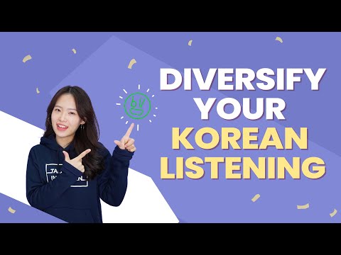 A new Korean listening material for you!
