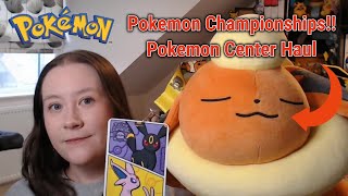 EUIC Pokémon Center Exclusive Haul - Pokémon championships in London!!