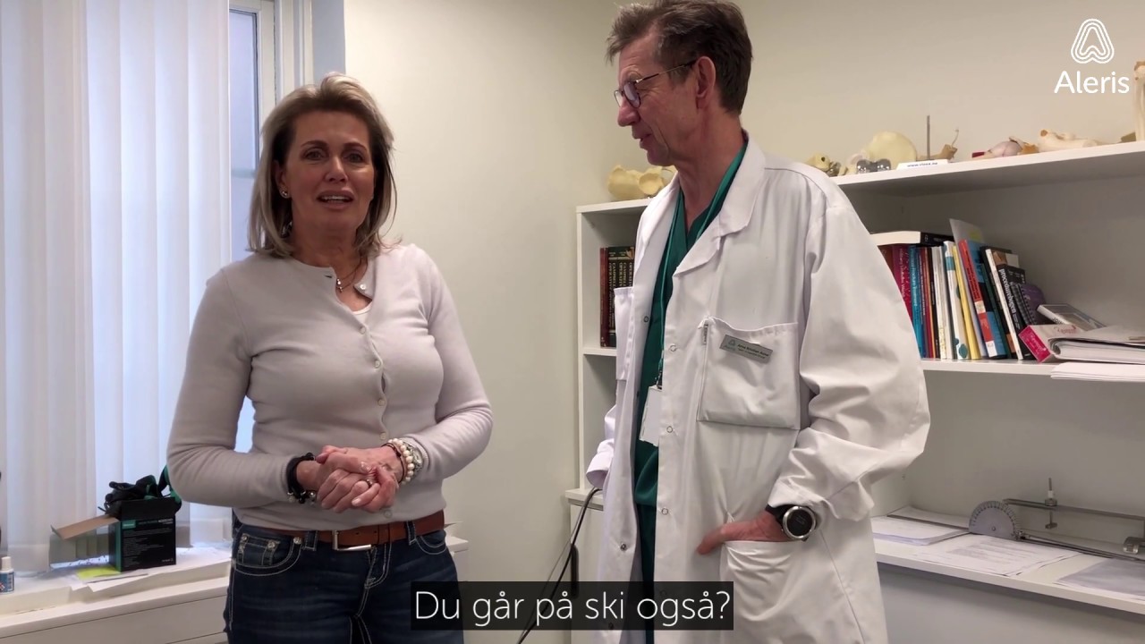 Kneprotese: Grace Ellinor forteller om sine erfaringer før og etter operasjon på Aleris