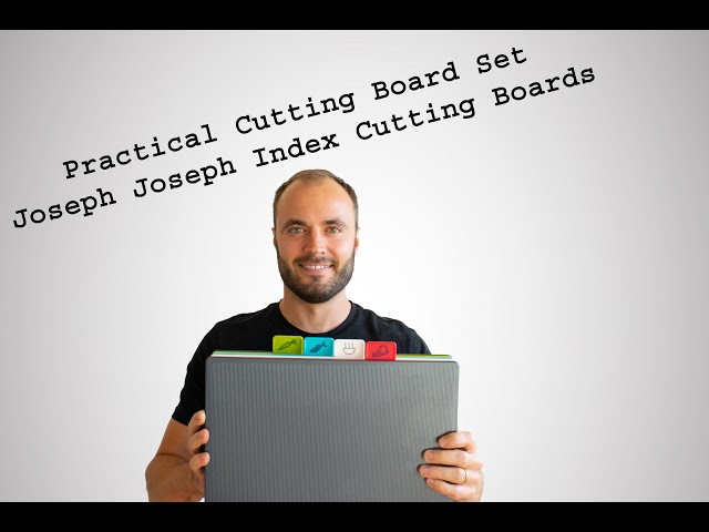 Joseph Joseph Index Chopping Board Set UNOFFICIAL REVIEW 